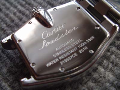 CARTIER ROADSTAR BACK